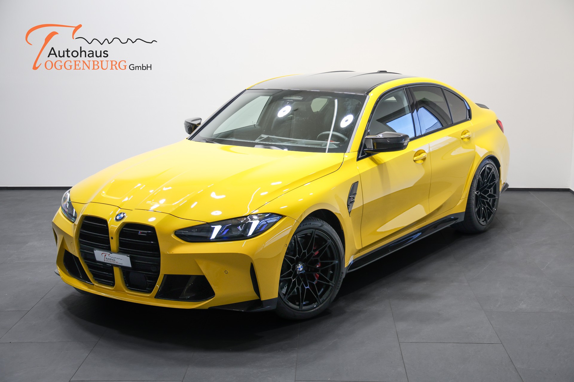 BMW M3 Competition M xDrive*Sonderlackierung Speed Gelb*BMW Werksgarantie bis 09.2028*-image-3