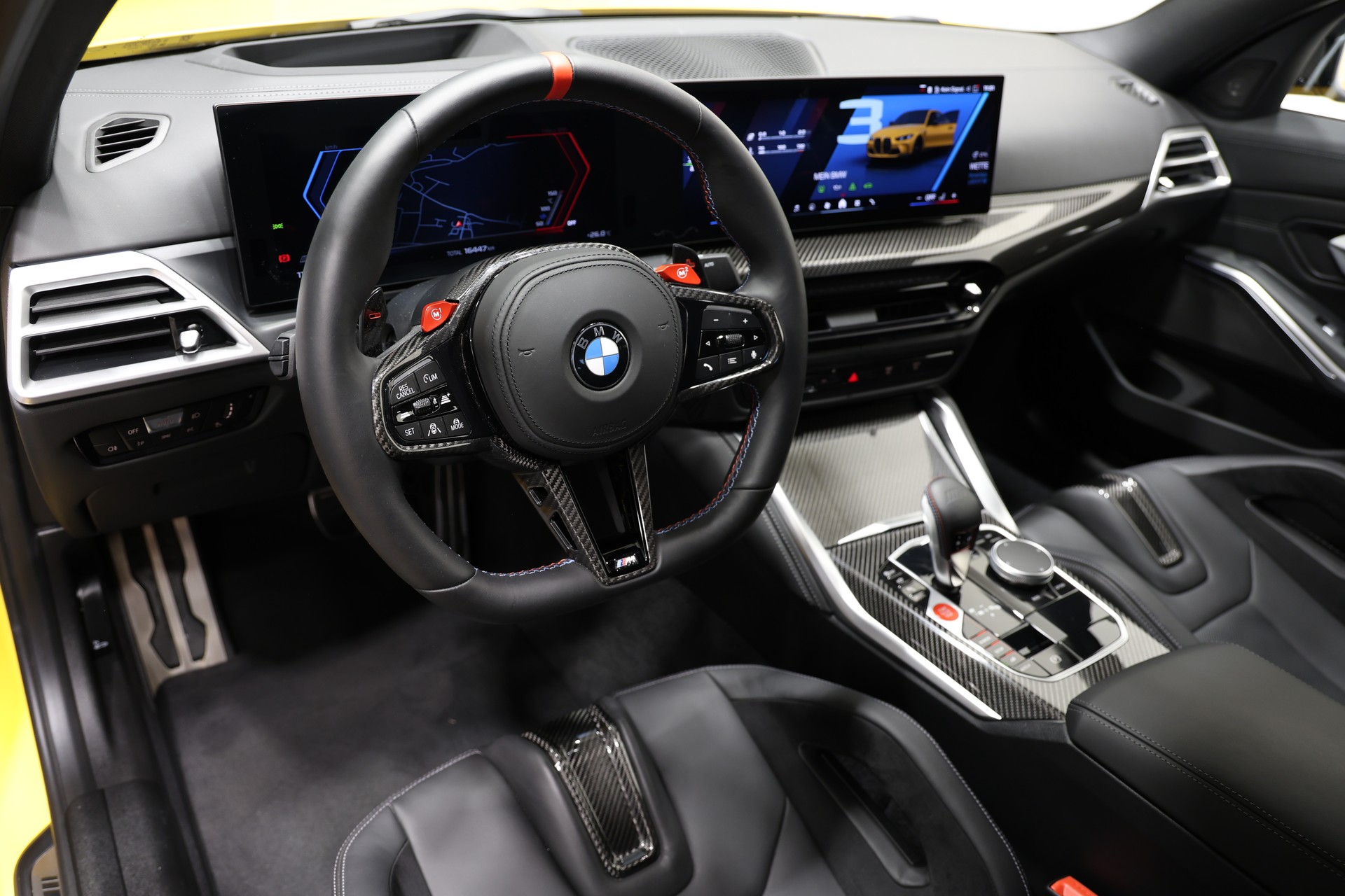 BMW M3 Competition M xDrive*Sonderlackierung Speed Gelb*BMW Werksgarantie bis 09.2028*-image-17