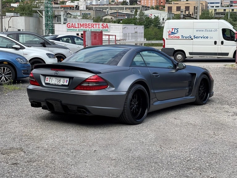 MERCEDES-BENZ SL 55 AMG 500 CV LOOK BLACK SERIES CABRIOLET-image-5