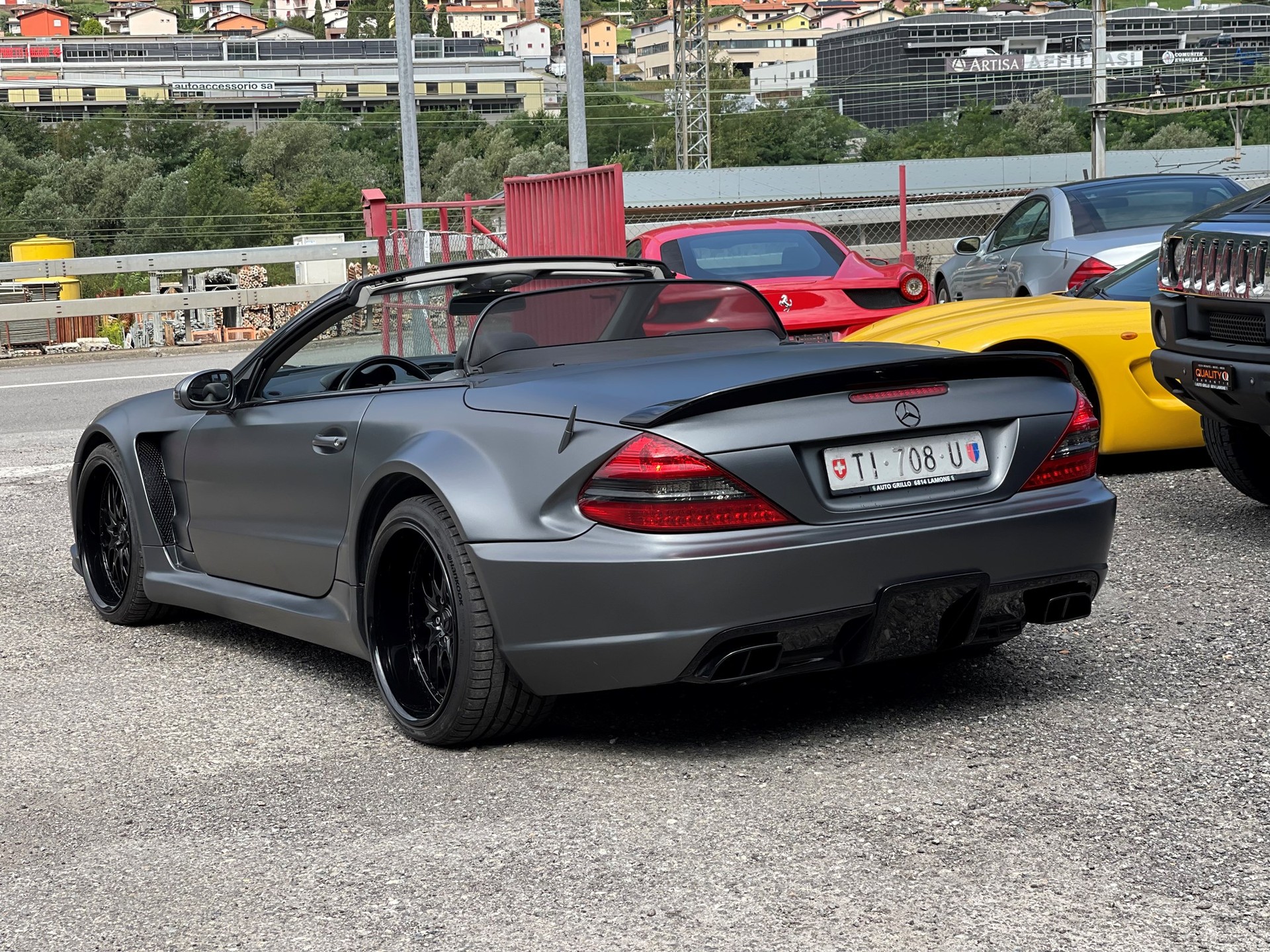 MERCEDES-BENZ SL 55 AMG 500 CV LOOK BLACK SERIES CABRIOLET-image-3