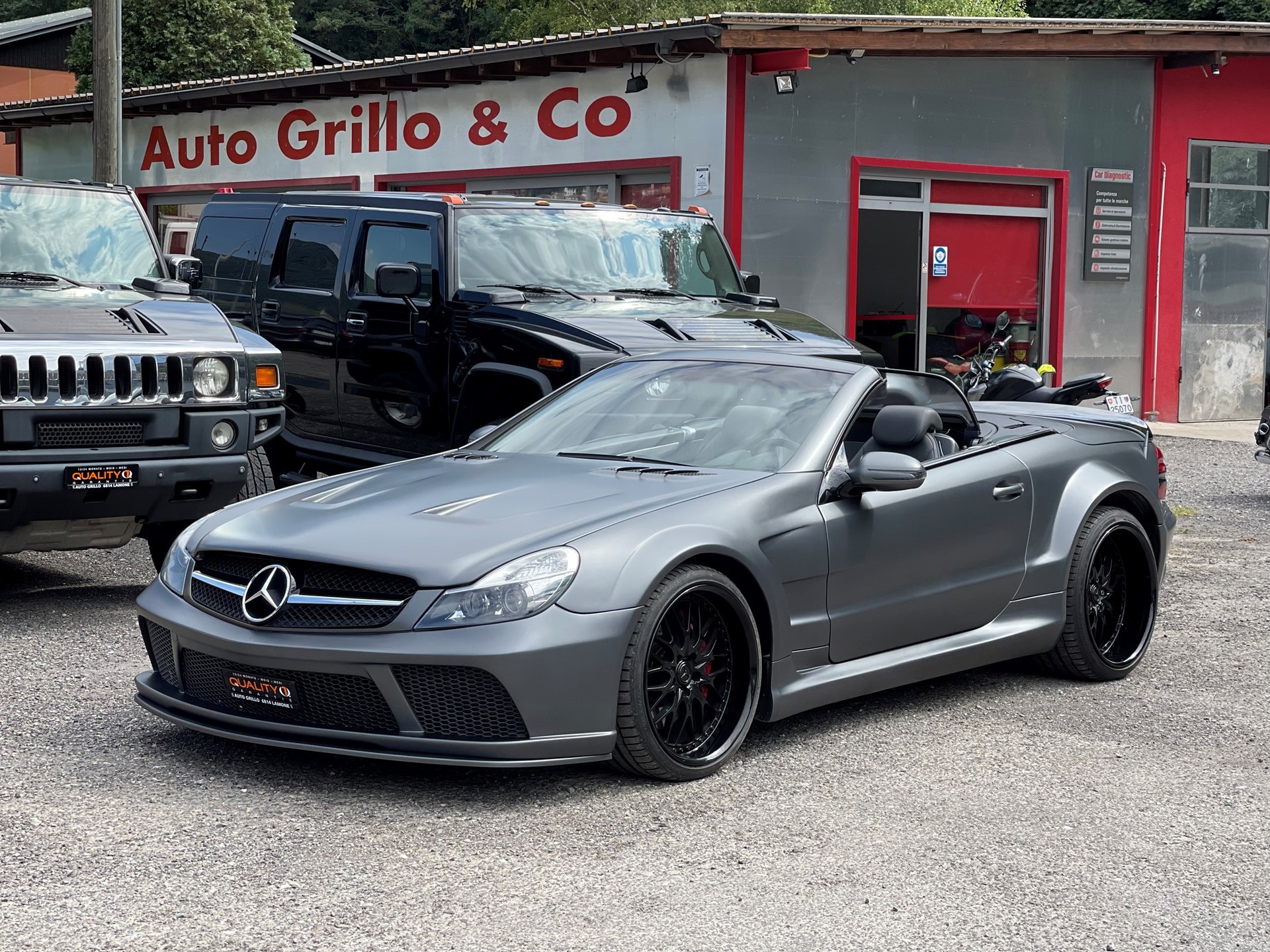 MERCEDES-BENZ SL 55 AMG 500 CV LOOK BLACK SERIES CABRIOLET-image-0