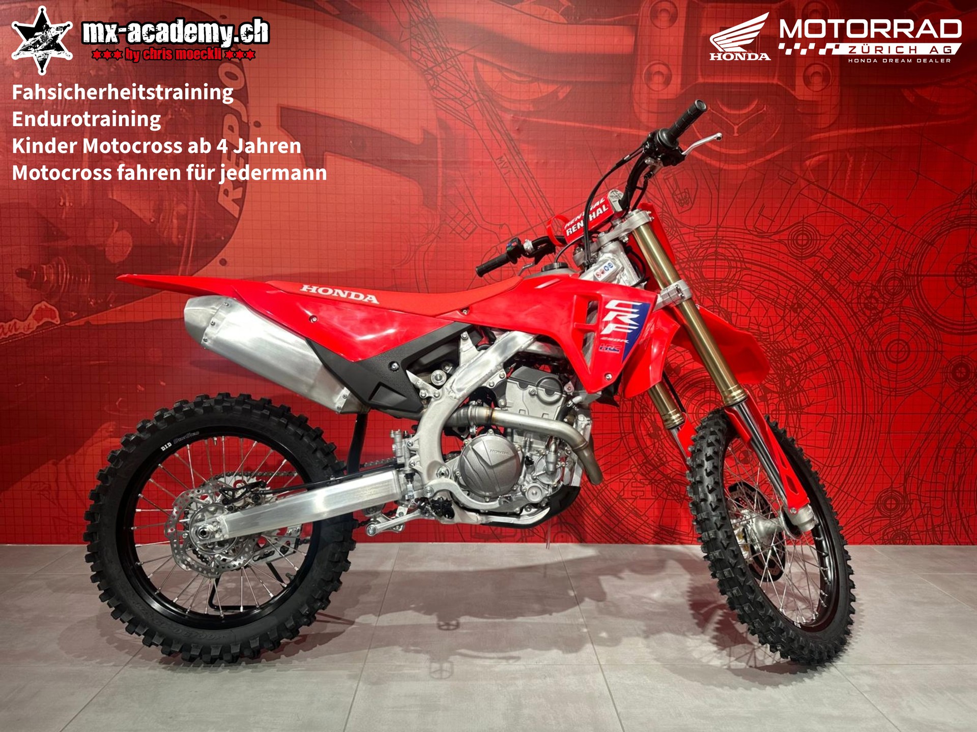 HONDA CRF 250 2025er Modell (in Kiste)
