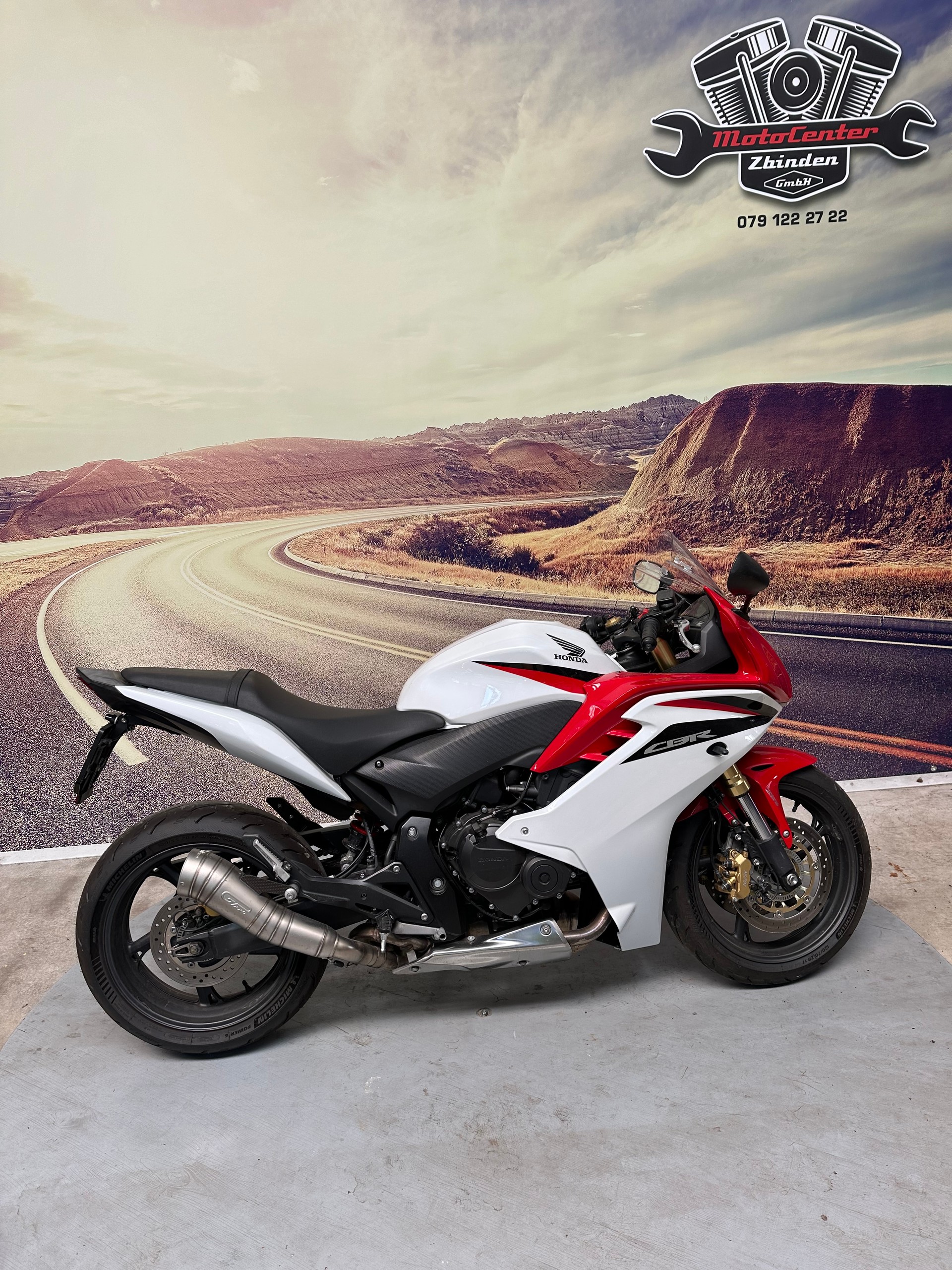 HONDA CBR 600 FA ABS mit Leo Vince Sportauspuff