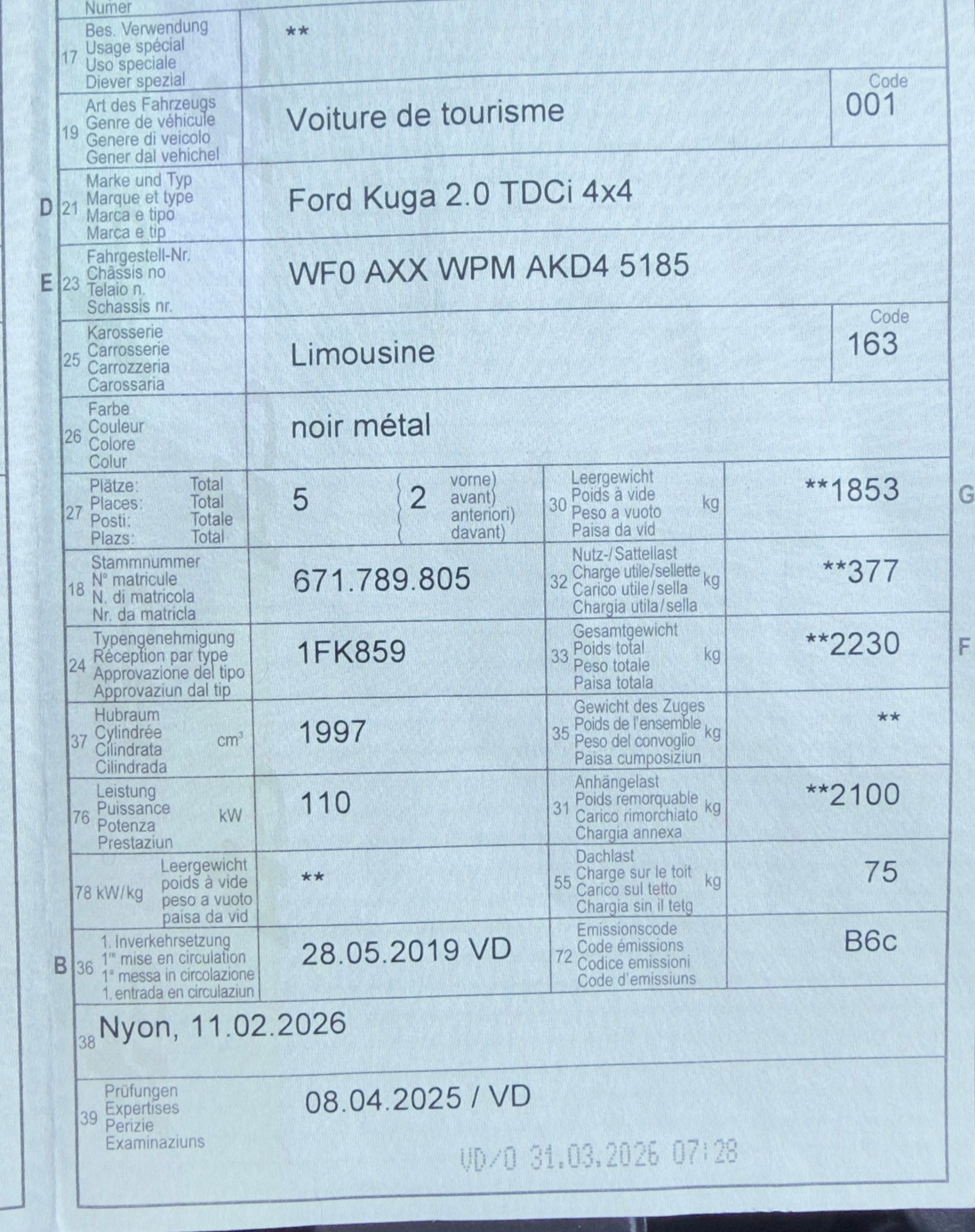 FORD Kuga 2.0 TDCi ST Line High 4WD PowerShift-image-14