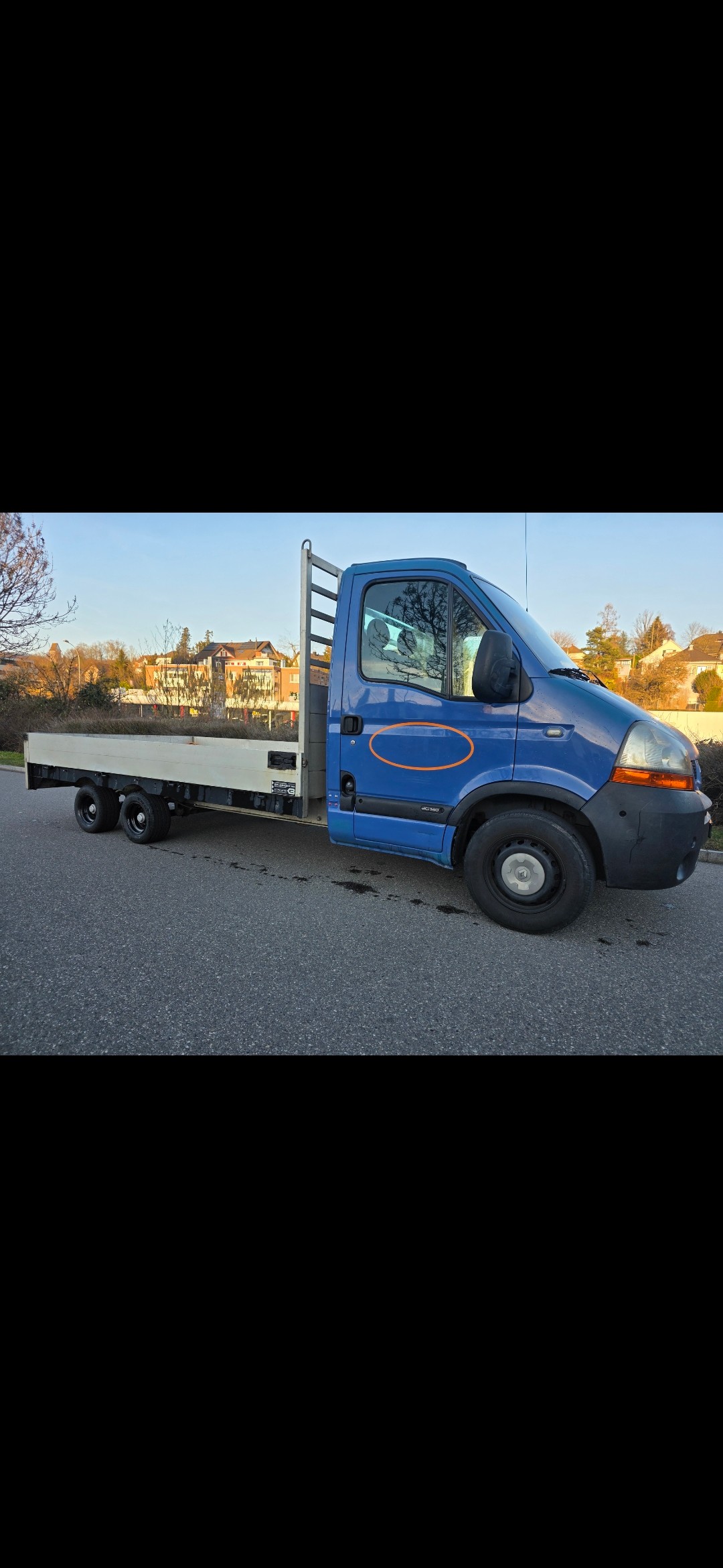RENAULT 3.0 dCi autotransporter Baldinger 1465kg charge towbar 2000kg new parts-image-3