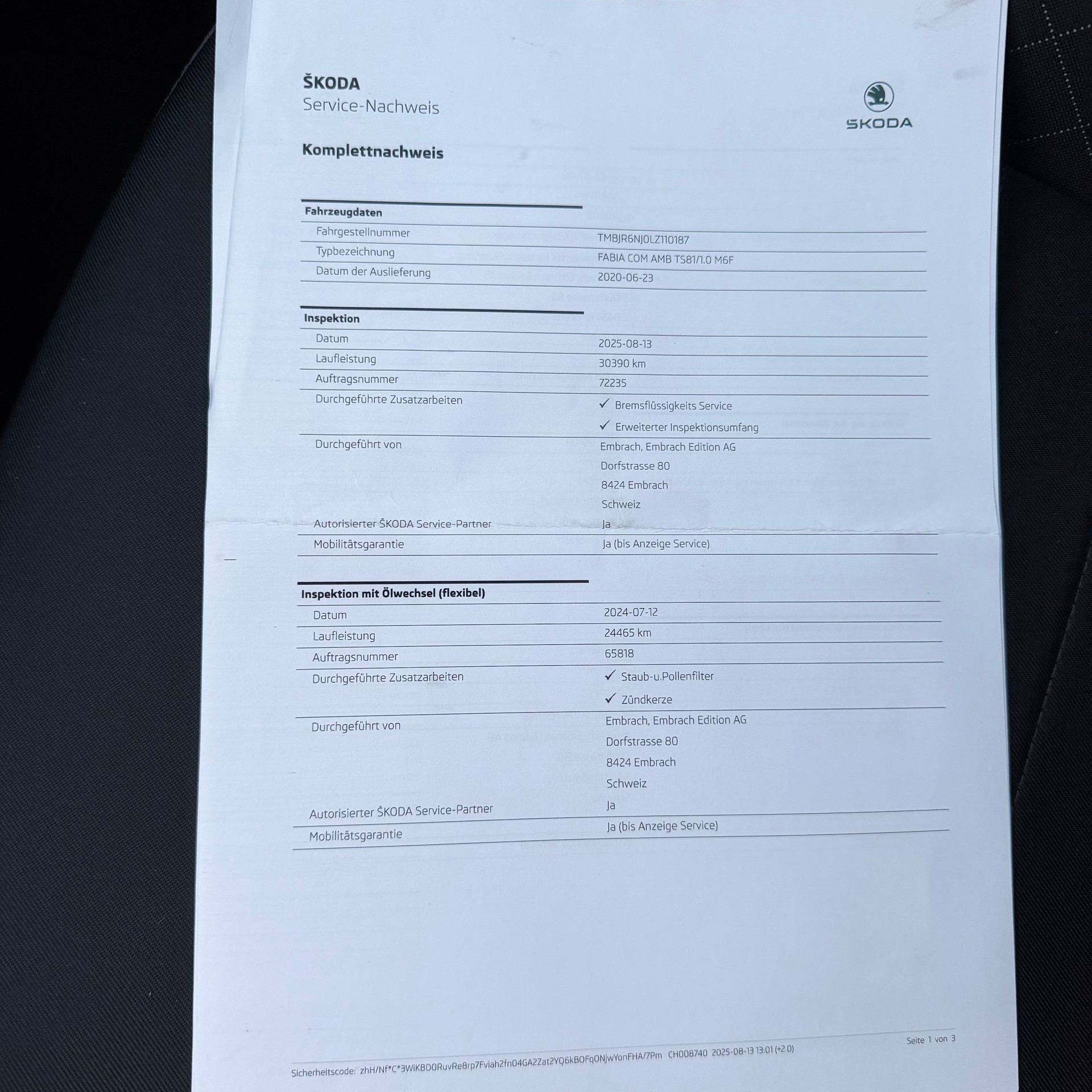 SKODA Fabia Combi 1.0 TSI Ambition-image-13