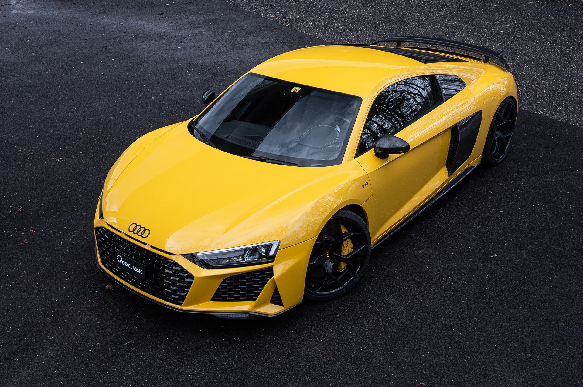 AUDI R8 Coupé performance Jaune Vegas S-Tronic-image-1