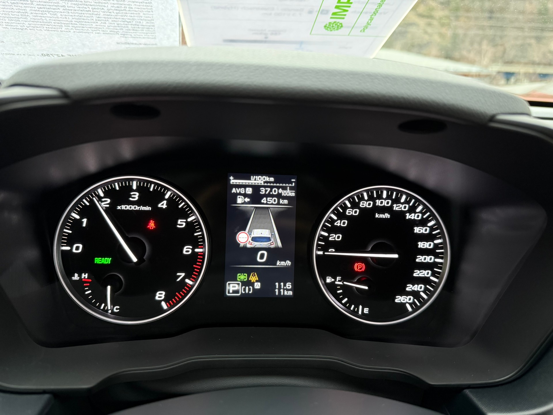 SUBARU Impreza 2.0i e-Boxer Luxury-image-8