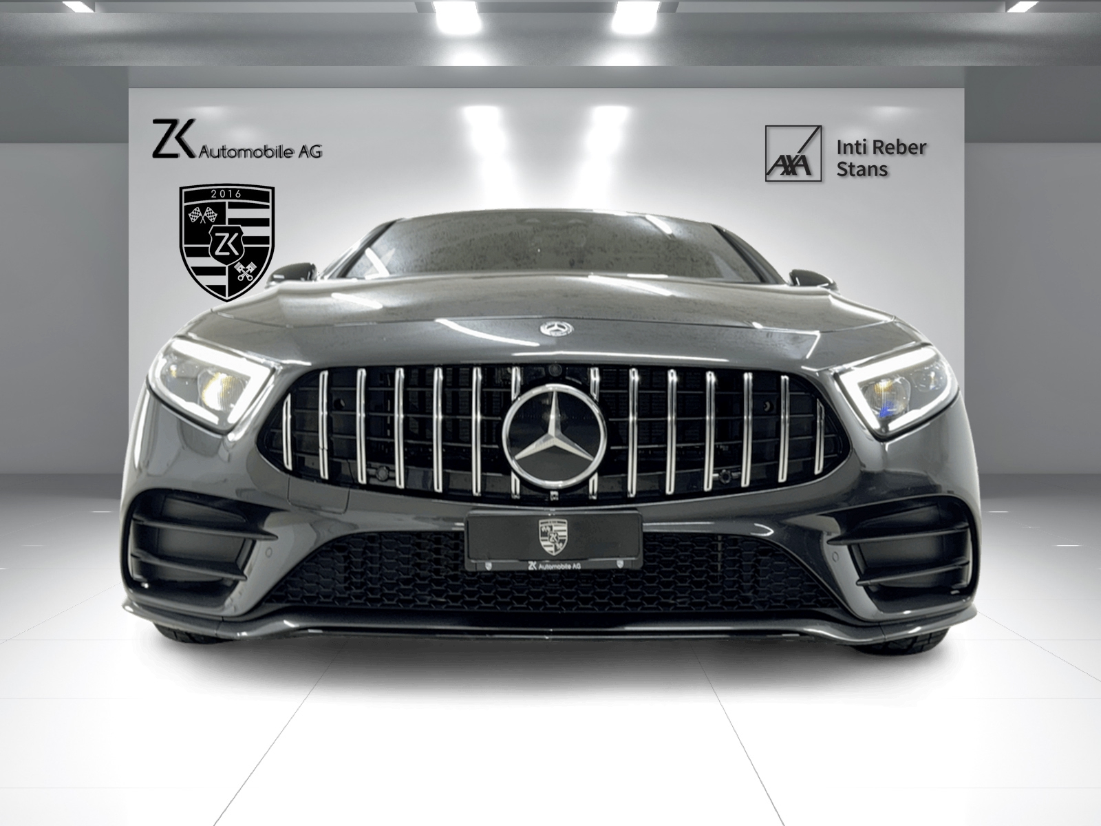 MERCEDES-BENZ CLS 400 d AMG Line 4Matic Grafitgrau 9G-Tronic | 360° Kamera | Glasdach | Carbon Paket | Widescreen Cockpit | Keyless Go |-showroom-element-3