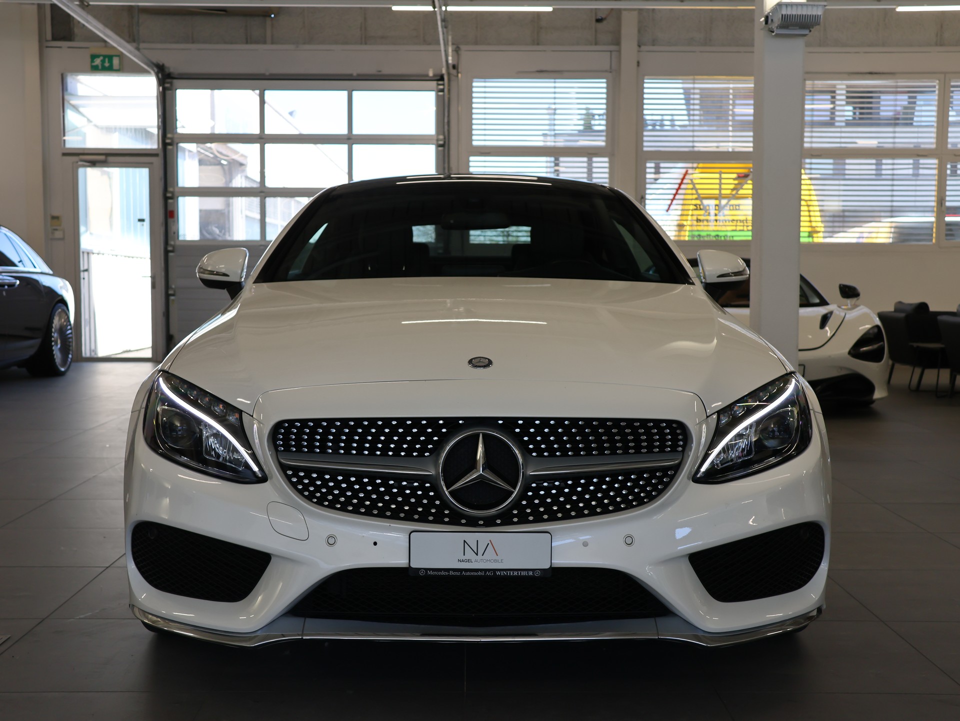 MERCEDES-BENZ C 200 AMG Line Coupé 7G-Tronic *Burmester* *Panorama* *Sitzheizung*-image-2