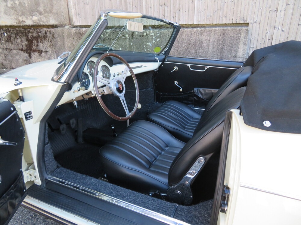 PORSCHE 356 A Convertible D-image-4
