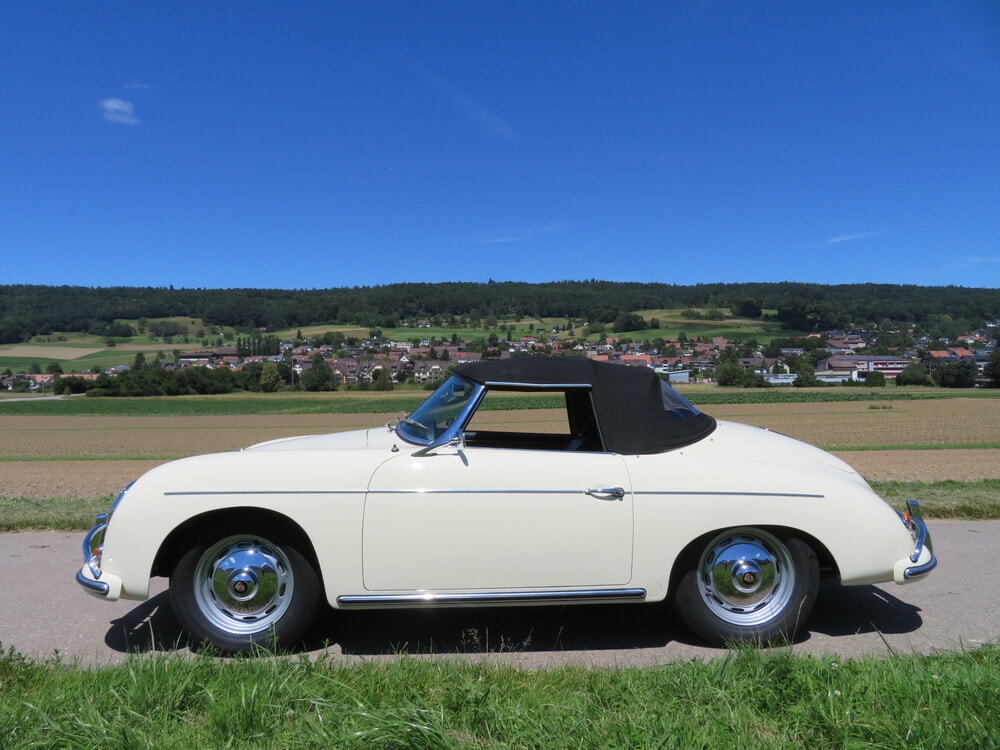 PORSCHE 356 A Convertible D-image-3