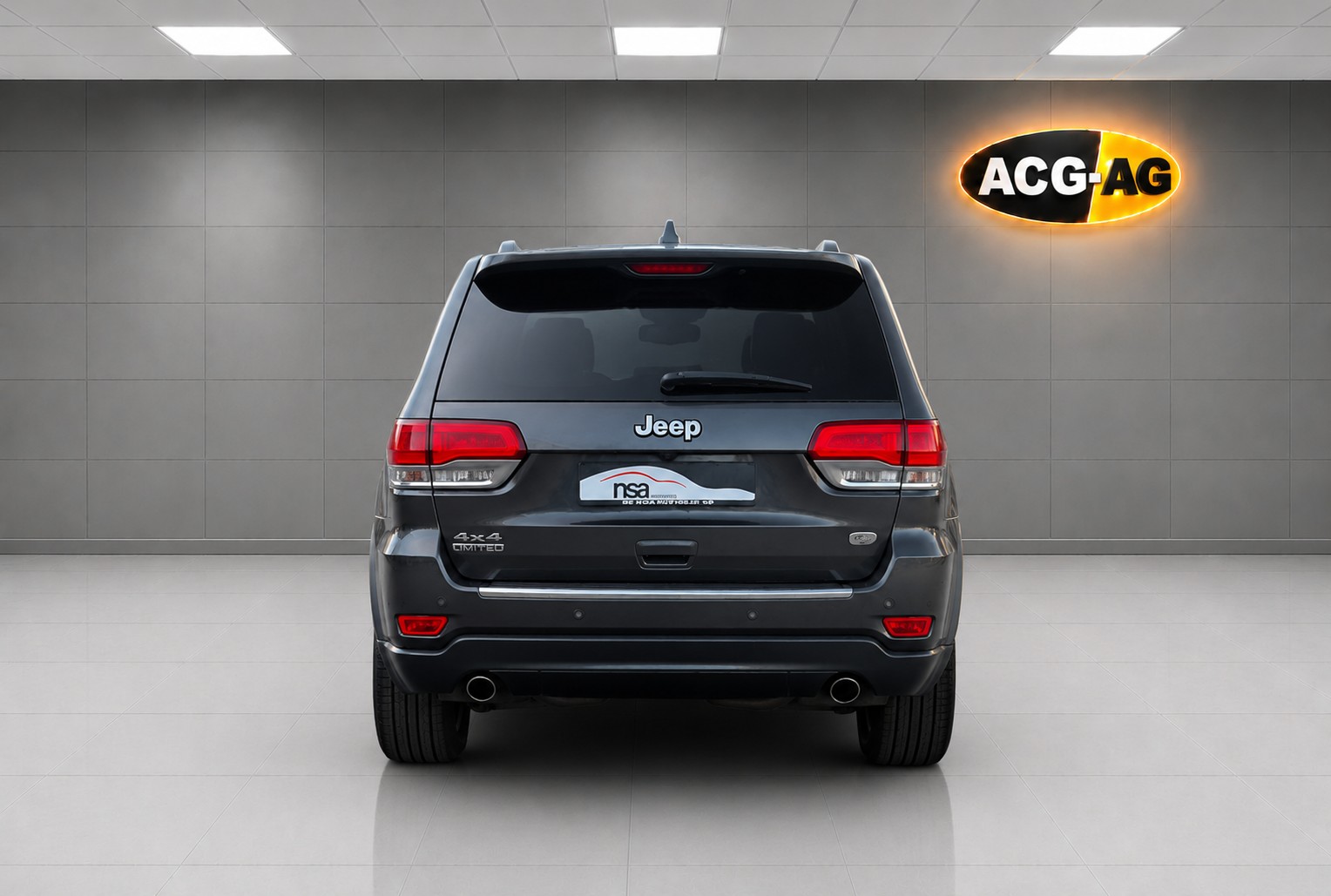 JEEP Grand Cherokee 3.0 CRD Overland Automatic ** Voll-Leder ** Gr-Navi ** RF-Kamera ** Anh-Kupplung ** Panorama-Glasdach ** Ab MFK-image-4