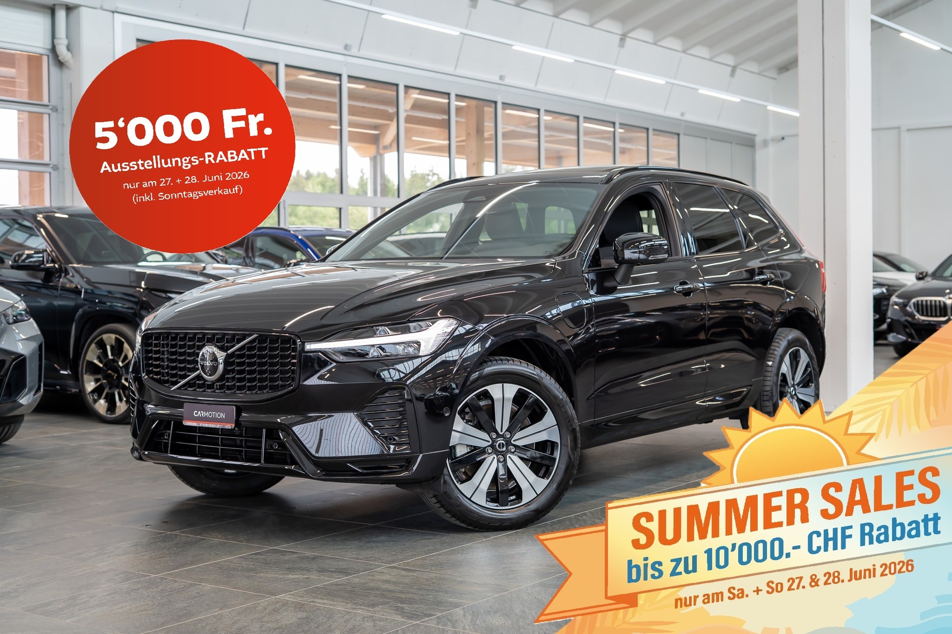 VOLVO XC60 2.0 T6 TE Plus Dark eAWD / Panaorama-Schiebedach / 360° Kamera / Harman Kardon
