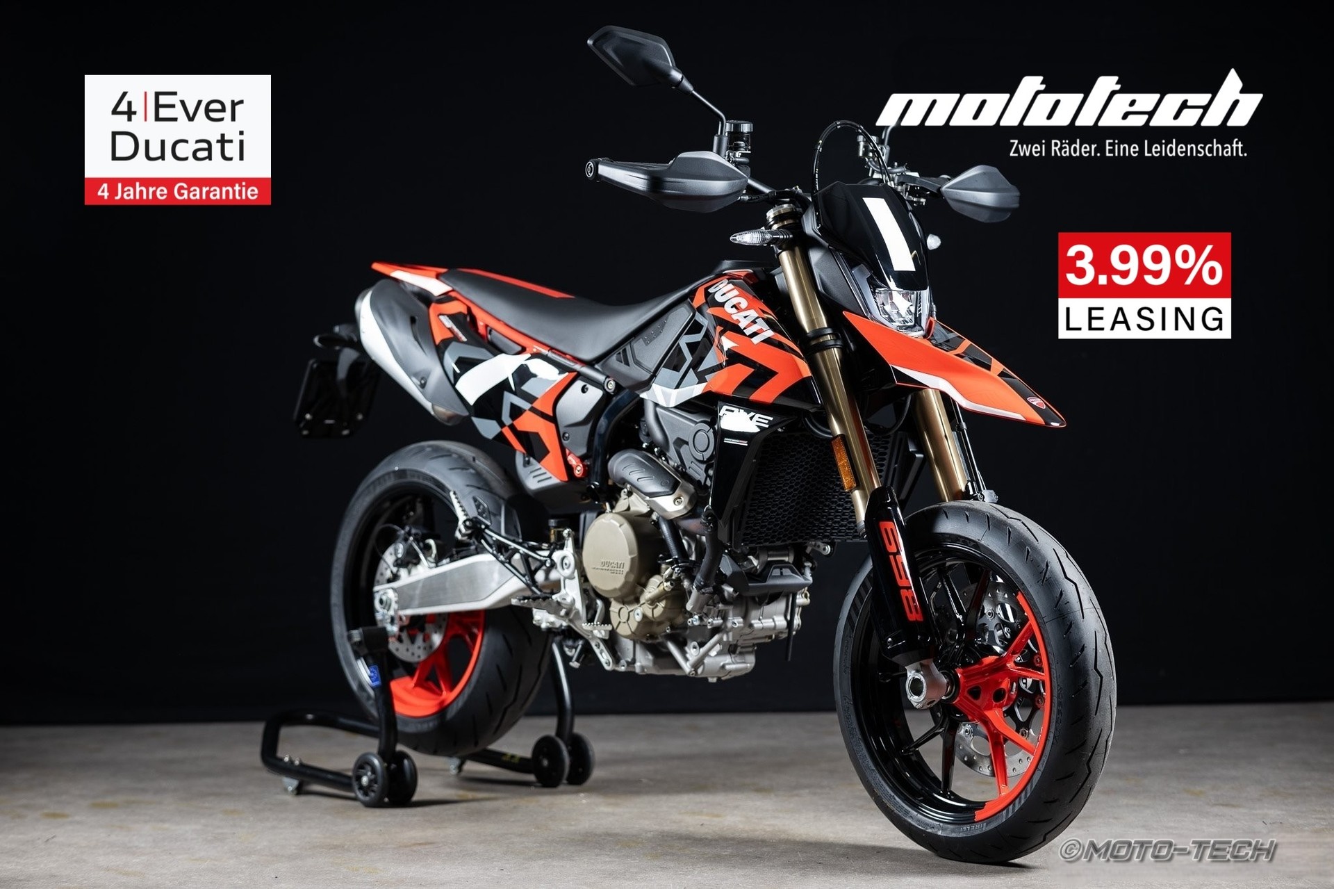 DUCATI Hypermotard 698 Mono RVE (35kW) / 4 JAHRE GARANTIE-showroom-element-1