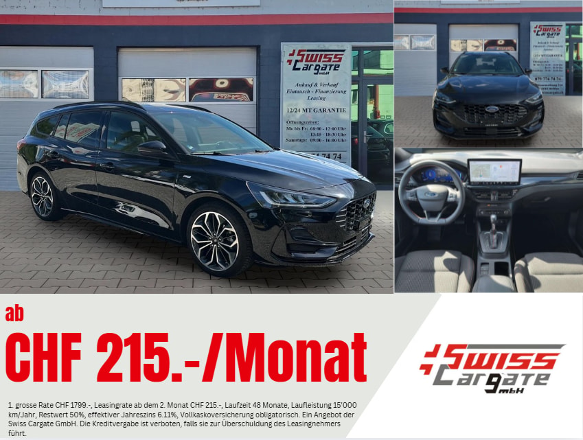 FORD Focus 1.0 MHEV ST-Line X Automat 155PS-image-0