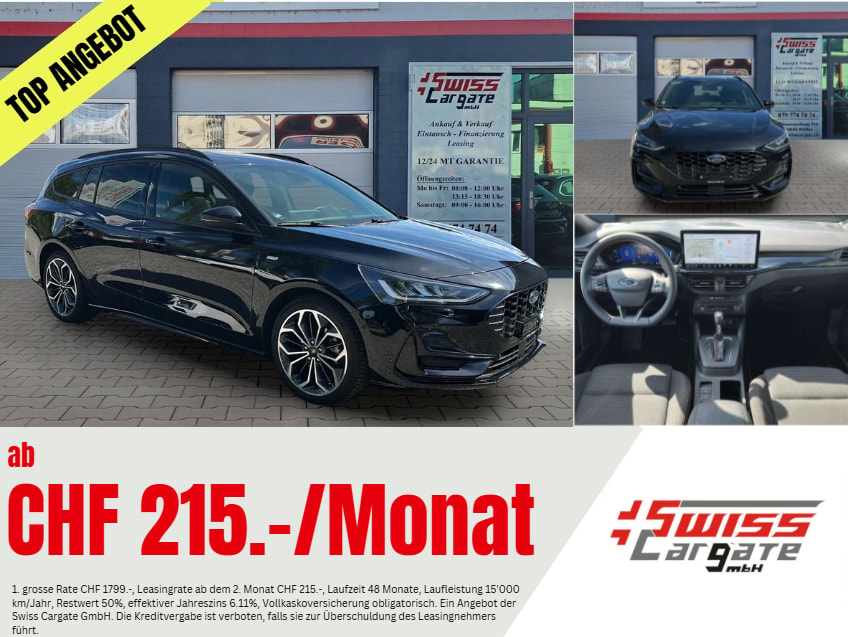 FORD Focus 1.0 MHEV ST-Line X Automat 155PS