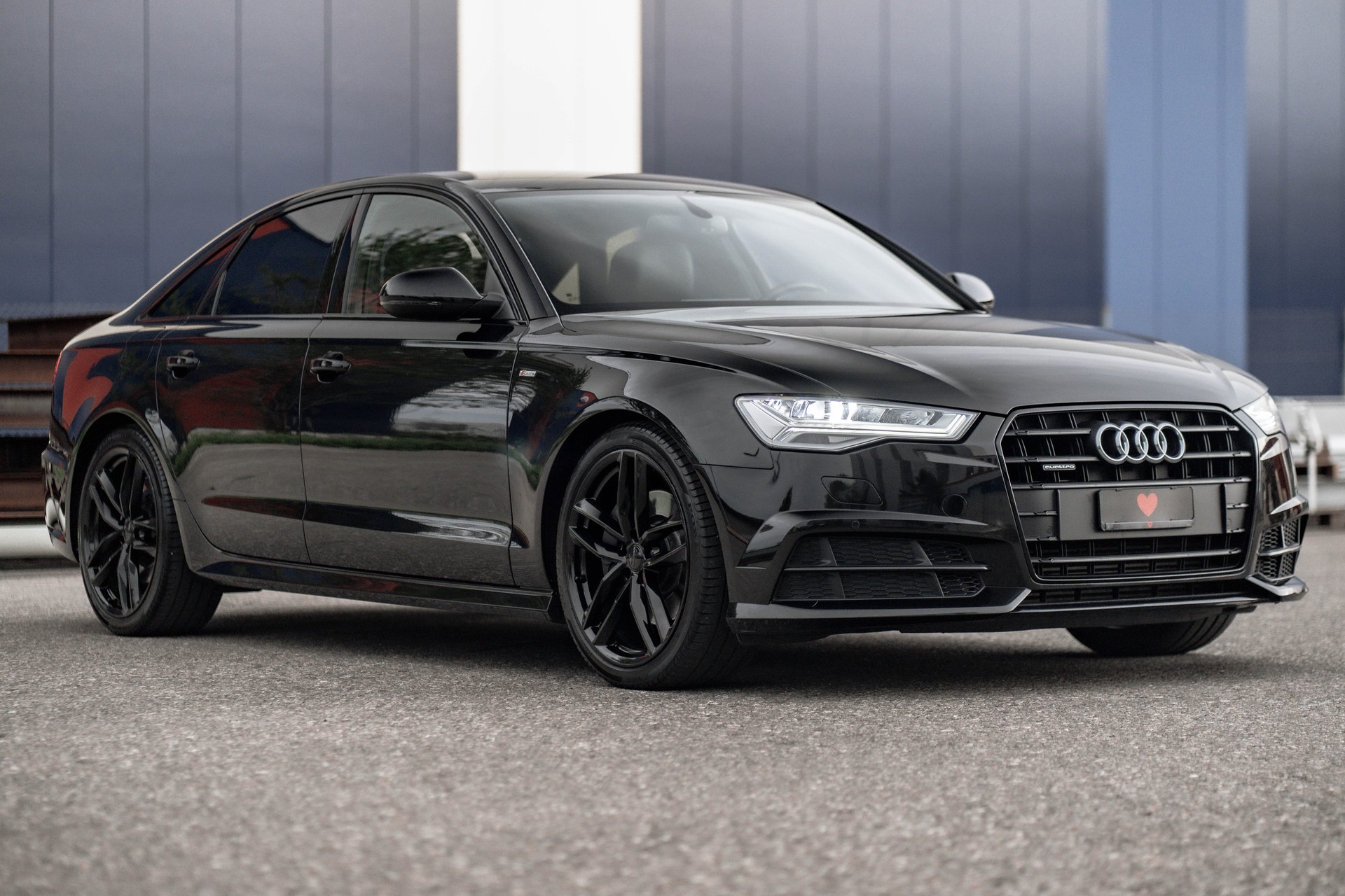 AUDI A6 Limousine 3.0 TDI V6 quattro S-tronic * FRICH AB MFK * ALL BLACK * BOSE SOUNDSYSTEM *-image-2