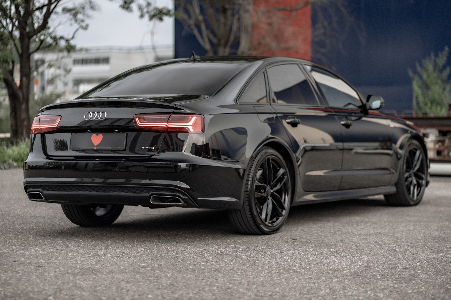 AUDI A6 Limousine 3.0 TDI V6 quattro S-tronic * FRICH AB MFK * ALL BLACK * BOSE SOUNDSYSTEM *-image-5
