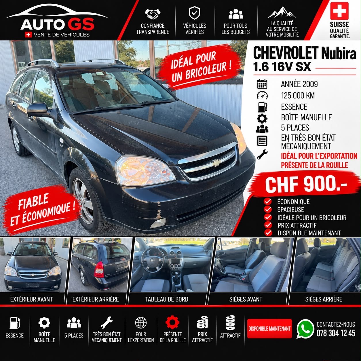 CHEVROLET Nubira 1.6 16V SX-image-0