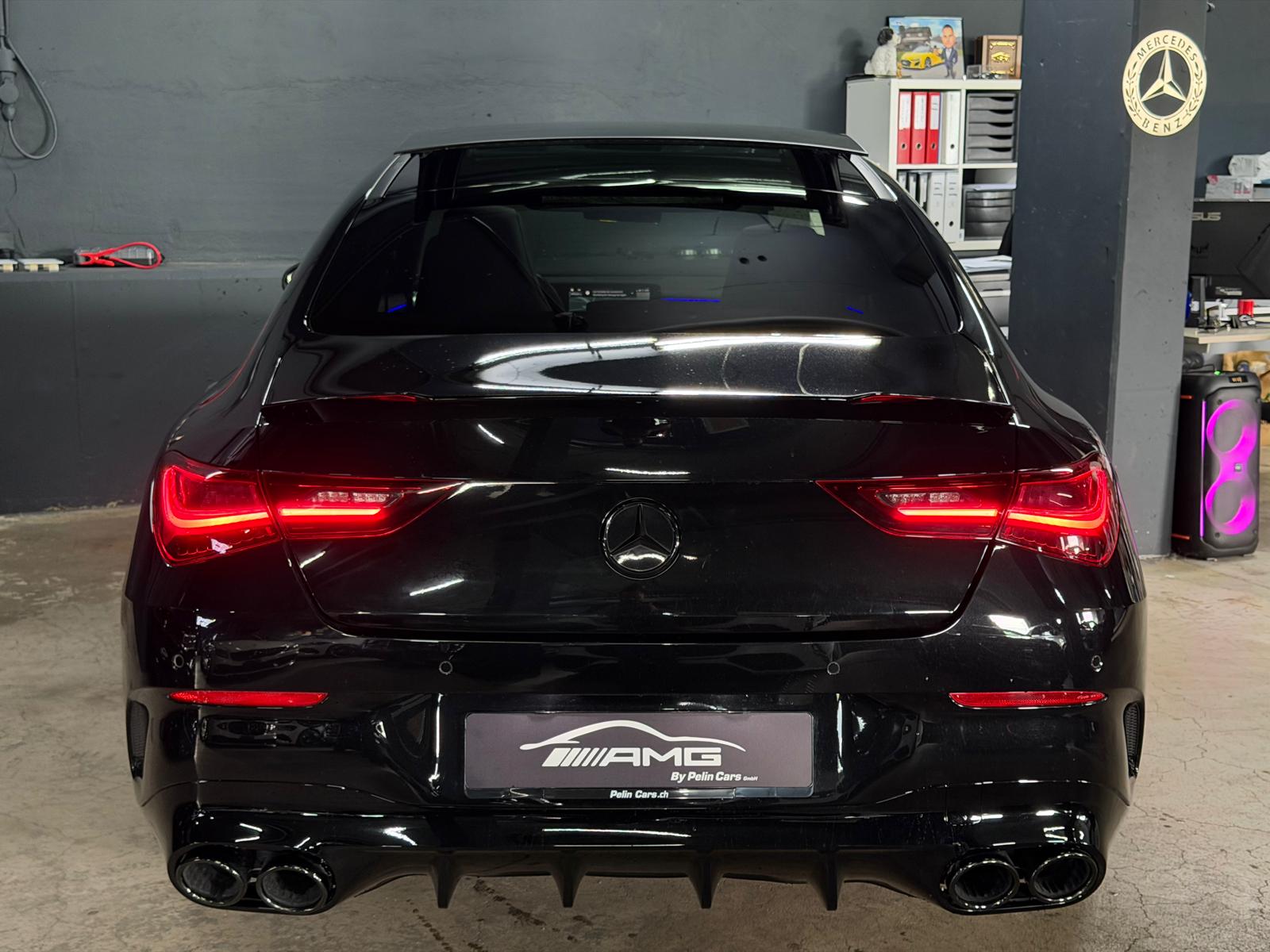 MERCEDES-BENZ CLA 200 AMG (CLA45 AMG Optik) 8G-DCT Limited All Black Performance *4Jahre Garantie & 10Jahre Gratisservice*-image-6