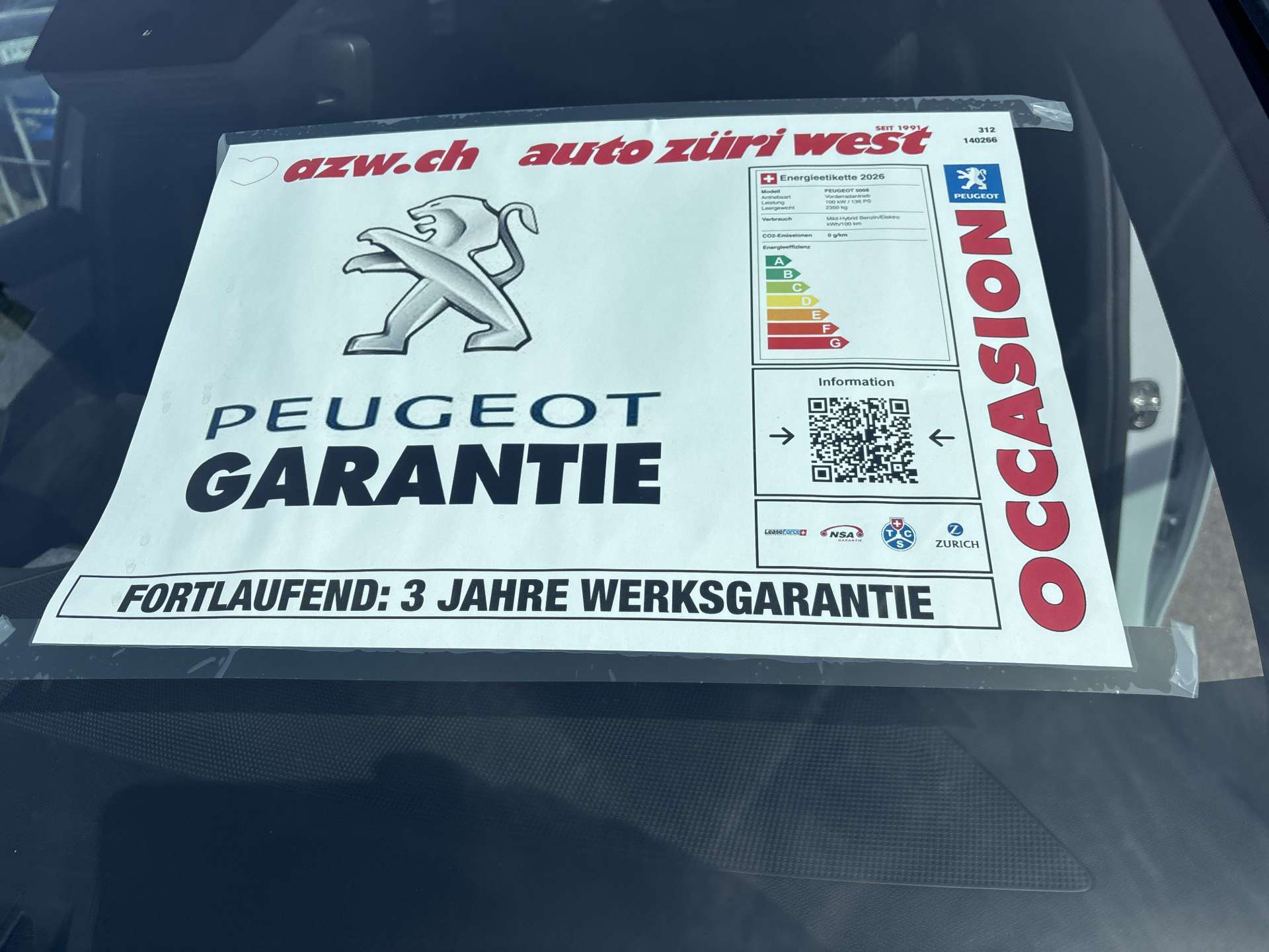 PEUGEOT 5008 145 Hybrid GT 7-Plätzer e-DCS-Automat-image-3