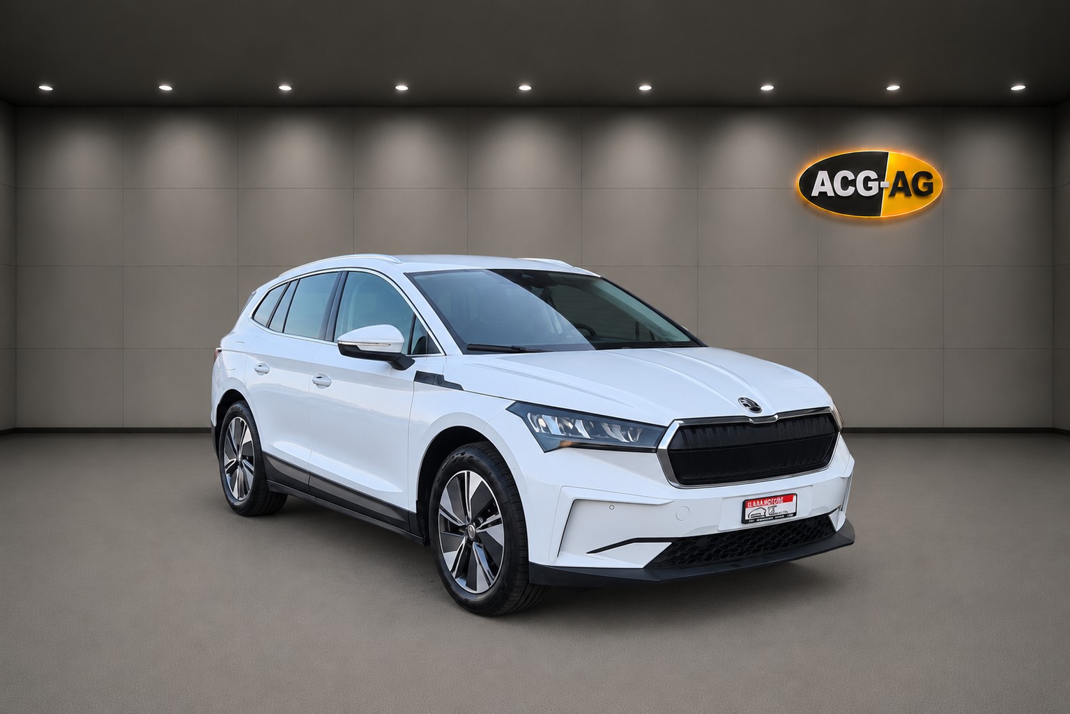 SKODA Enyaq iV 80 ** 204 PS ** Teil-Leder ** Gr-Navi ** RF-Kamera ** Virtual Cockpit ** Neues Modell 2023 **-image-0