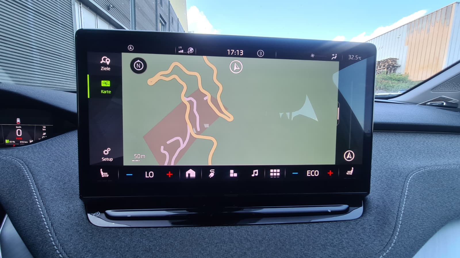 SKODA Enyaq iV 80 ** 204 PS ** Teil-Leder ** Gr-Navi ** RF-Kamera ** Virtual Cockpit ** Neues Modell 2023 **-image-12