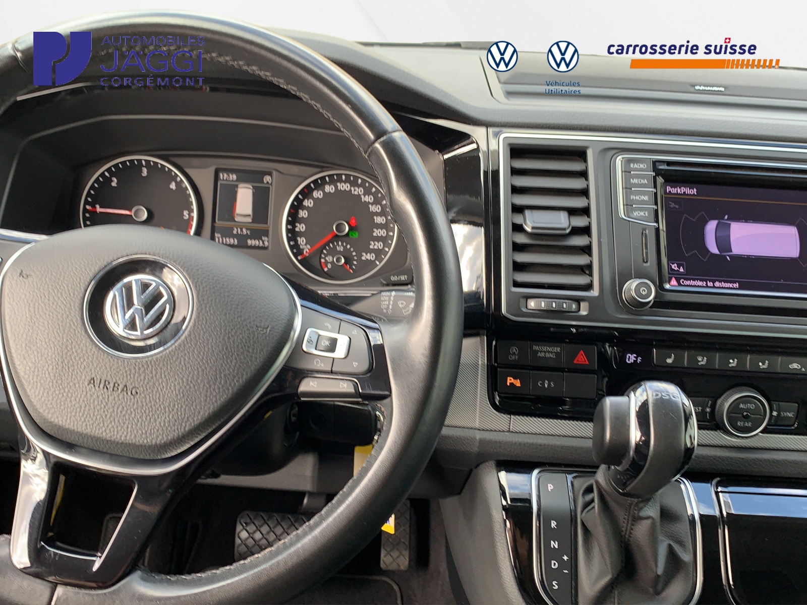 VW Multivan 2.0TDI/204cv/ H.Lib. 4x4 ,6places / 4 sièges enfant / cuir/-image-9