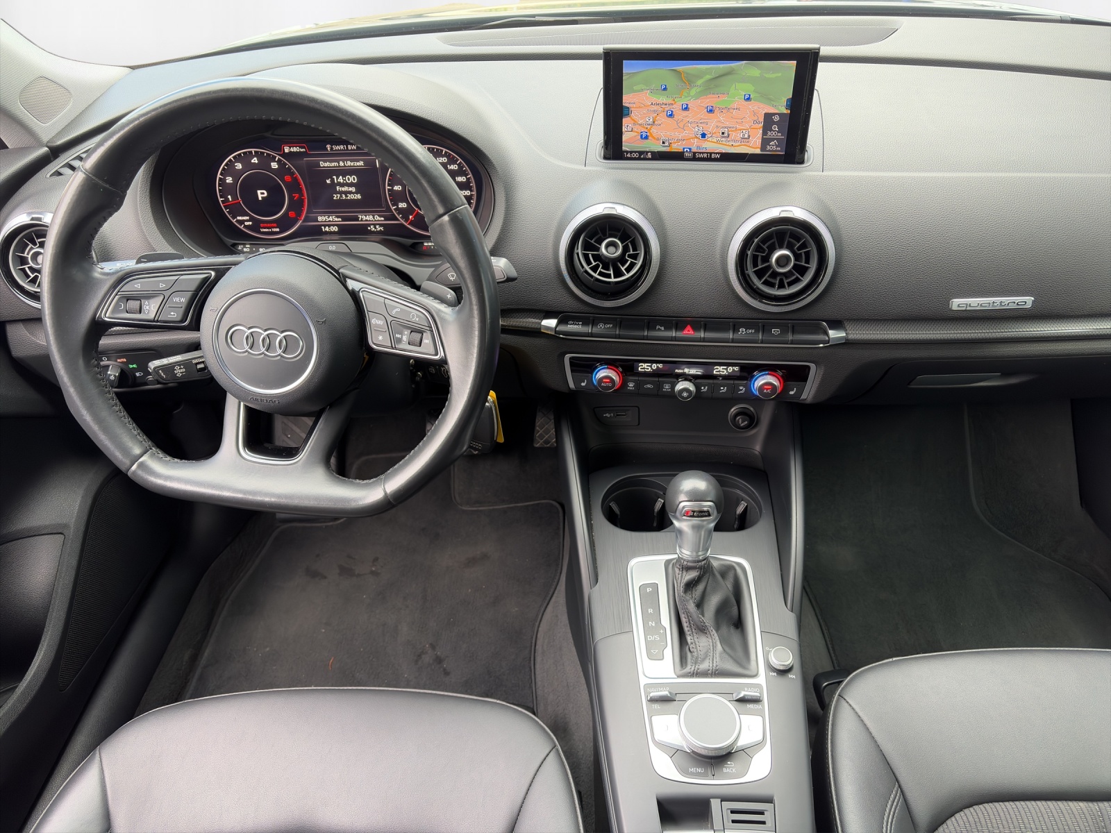 AUDI A3 Sportback 2.0 TFSI Design quattro S-tronic-image-6