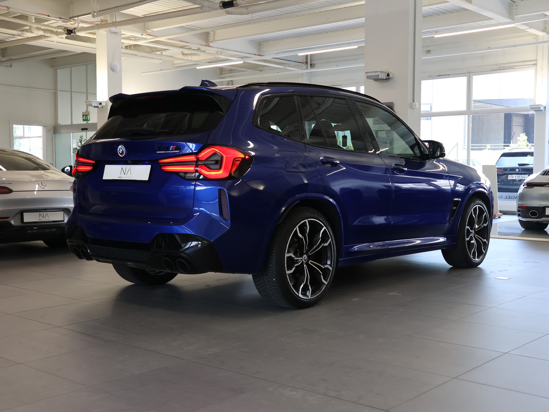 BMW X3 xDrive M Competition Steptronic *Auffällige Individualfarbe in Blau* *Harman Kardon* Panoramadach*-image-5