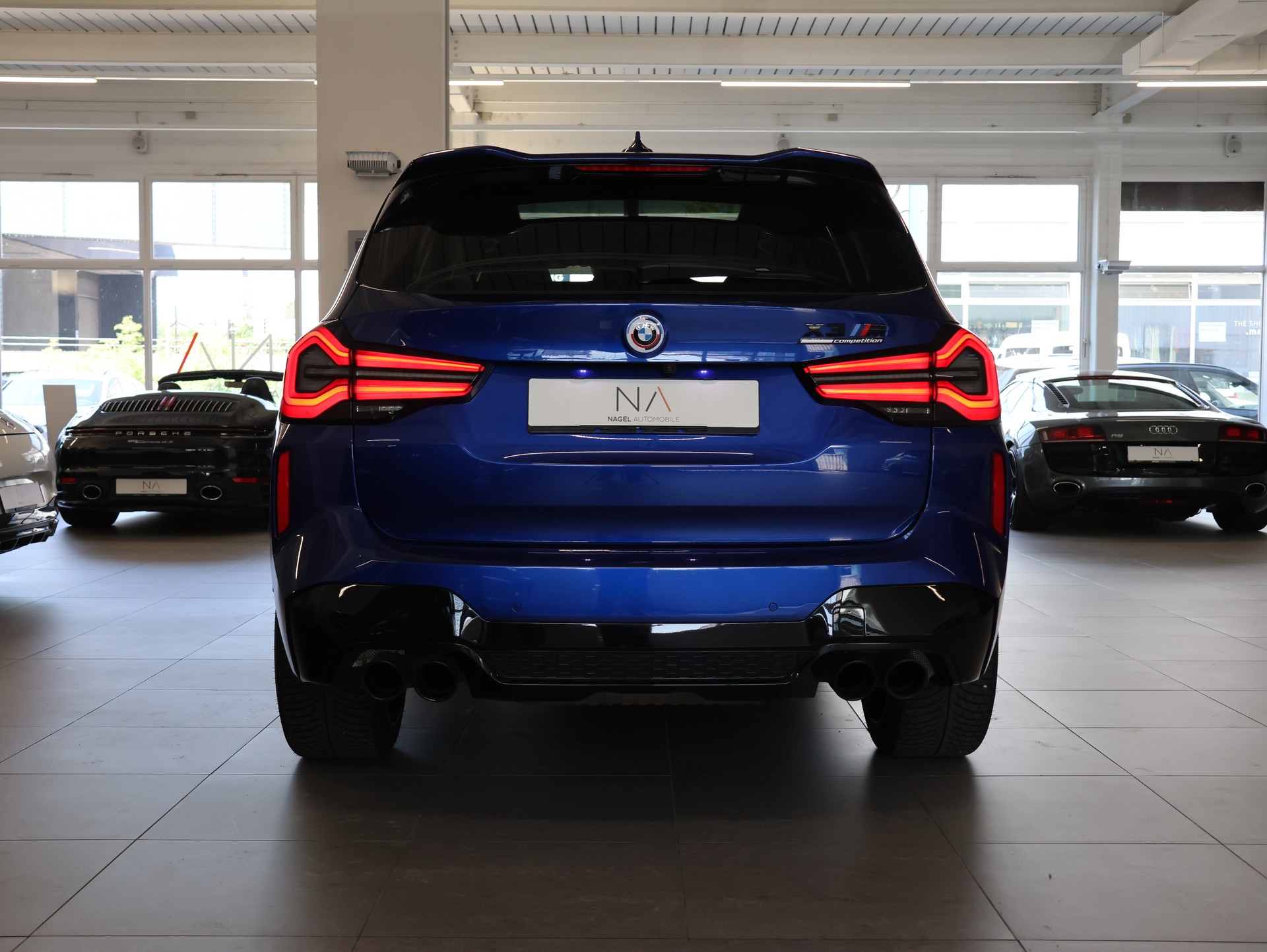BMW X3 xDrive M Competition Steptronic *Auffällige Individualfarbe in Blau* *Harman Kardon* Panoramadach*-image-4