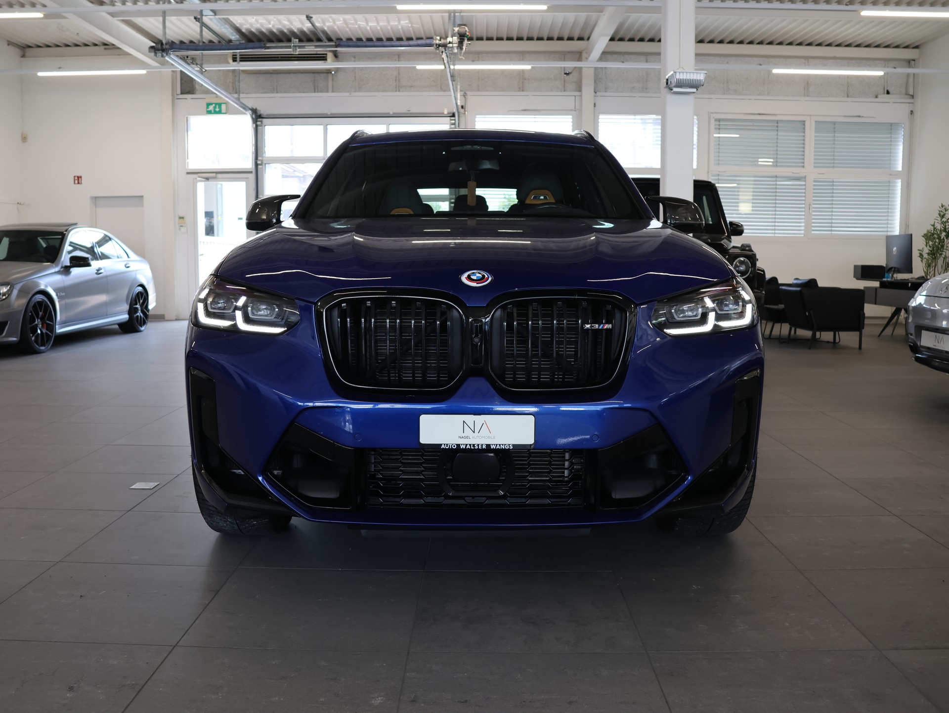 BMW X3 xDrive M Competition Steptronic *Auffällige Individualfarbe in Blau* *Harman Kardon* Panoramadach*-image-2