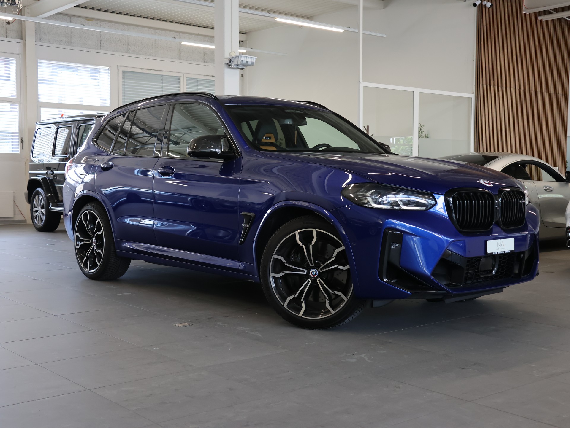 BMW X3 xDrive M Competition Steptronic *Auffällige Individualfarbe in Blau* *Harman Kardon* Panoramadach*-image-0