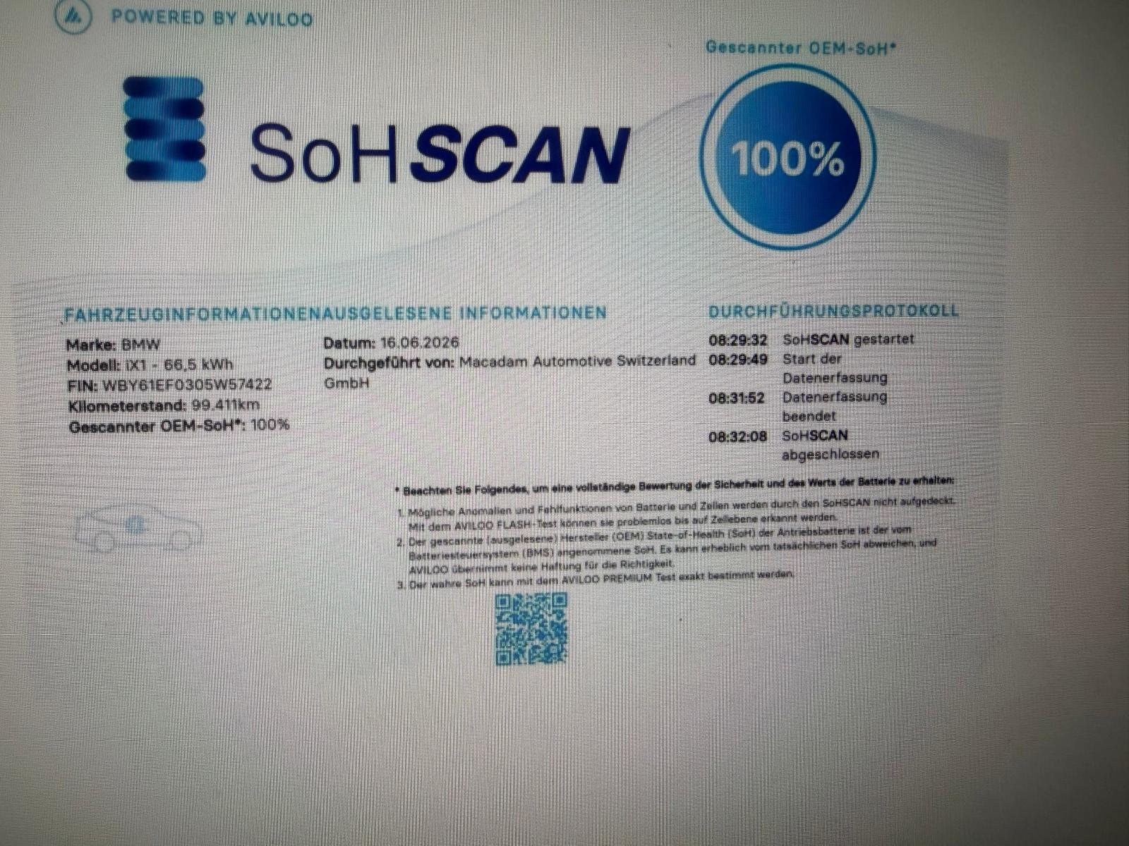 BMW iX1 xDrive 30 ** CH-Fahrzeug ** SoH Scan 100% ** Anh-Kupplung ** Innovation Paket **-image-19
