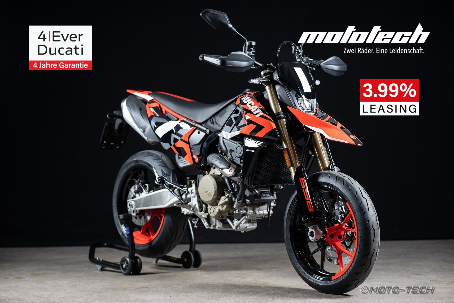 DUCATI Hypermotard 698 Mono RVE / 4 JAHRE GARANTIE