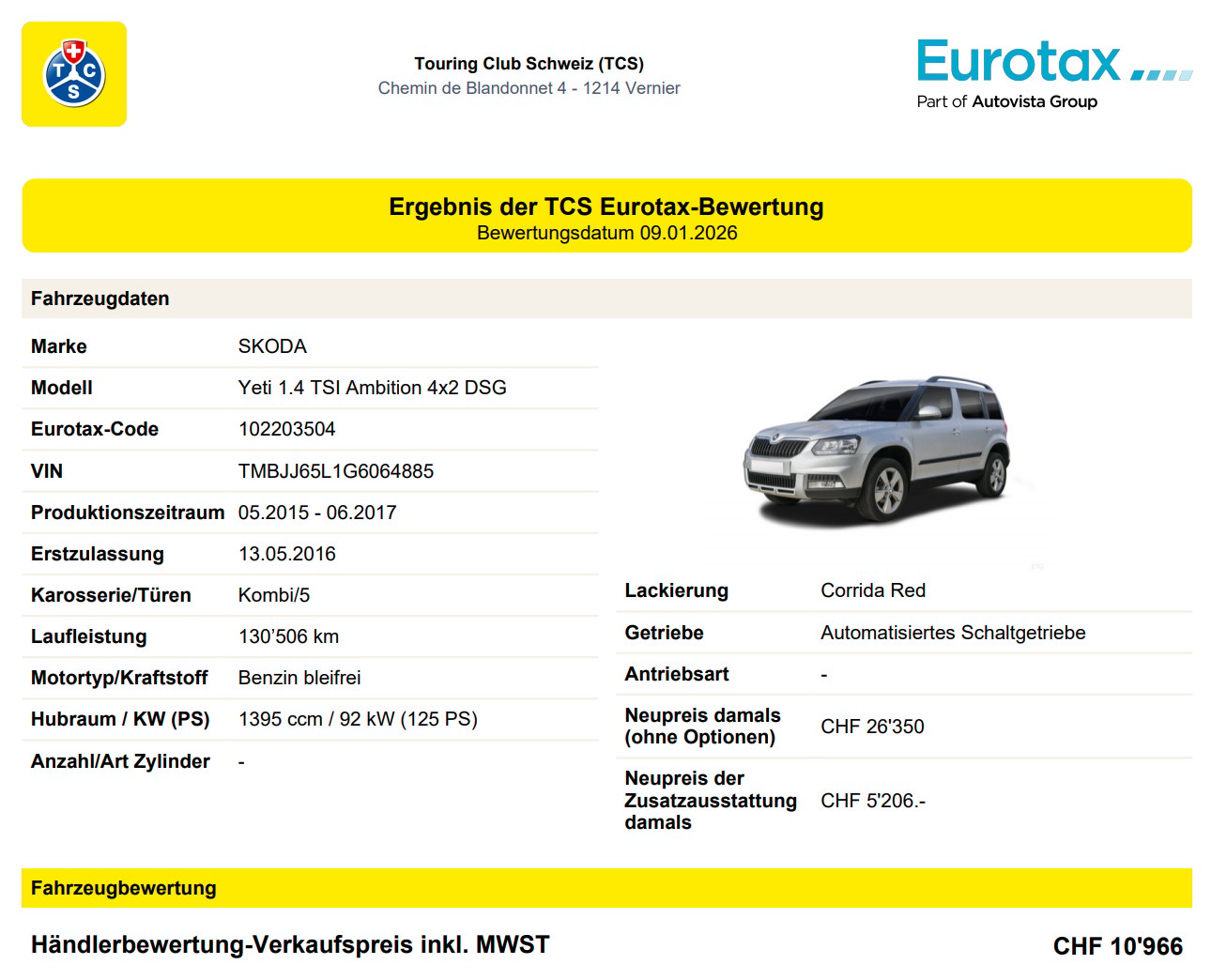 SKODA 1.4 TSI Swiss Joy DSG-image-5