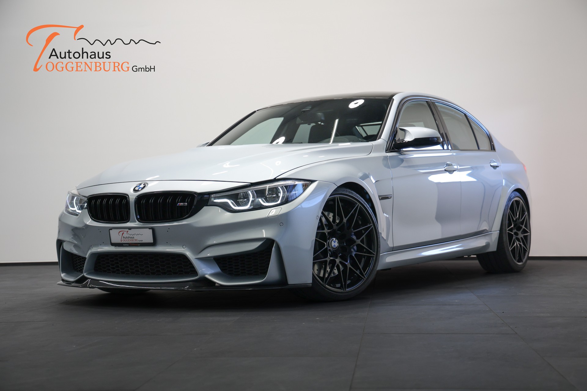 BMW M3 Competition Drivelogic *Individual Silverstone Metallic*Tiefergelegt*-image-2