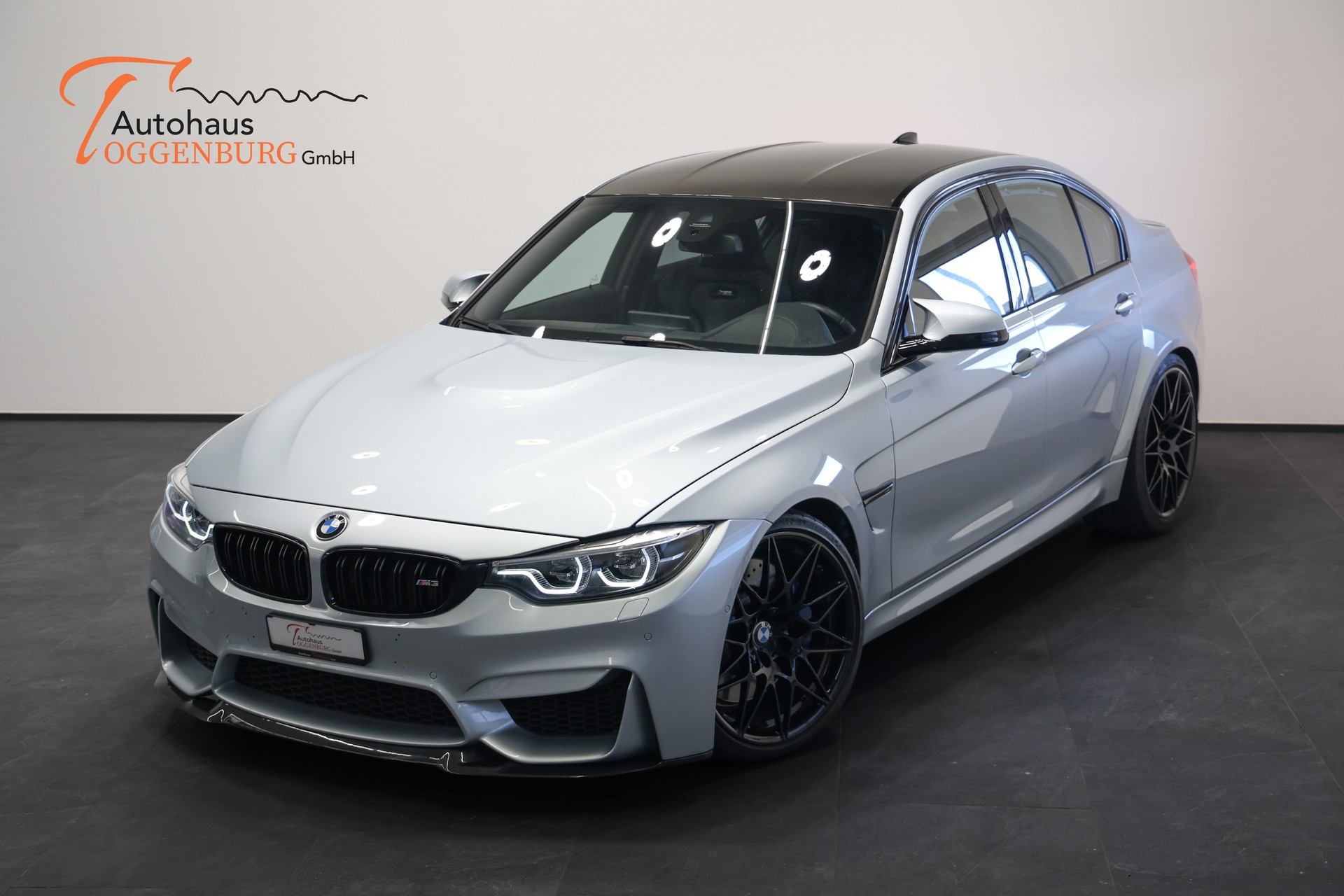BMW M3 Competition Drivelogic *Individual Silverstone Metallic*Tiefergelegt*-image-4