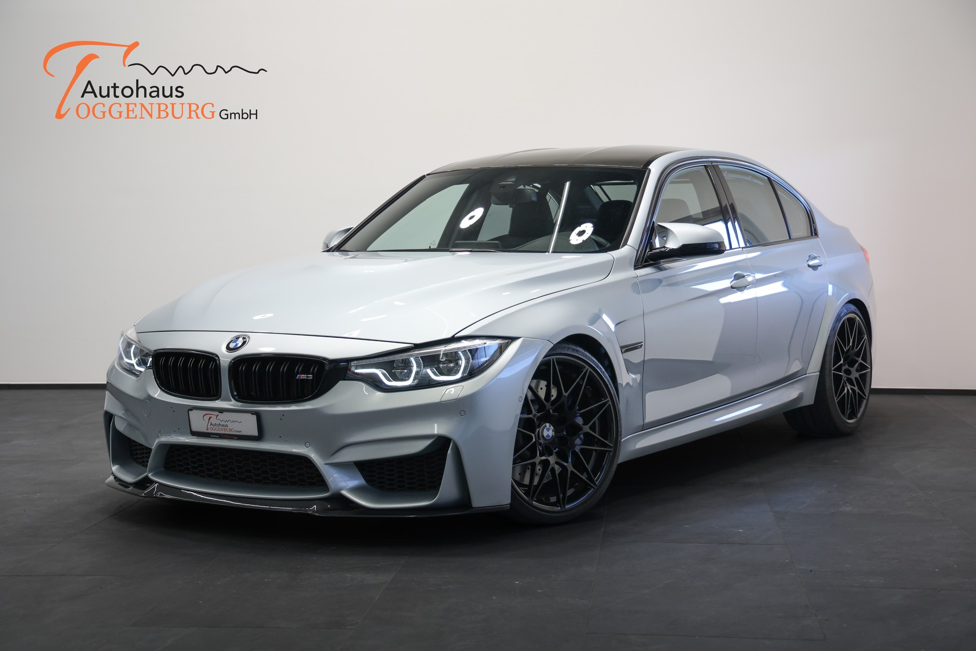 BMW M3 Competition Drivelogic *Individual Silverstone Metallic*Tiefergelegt*-image-0
