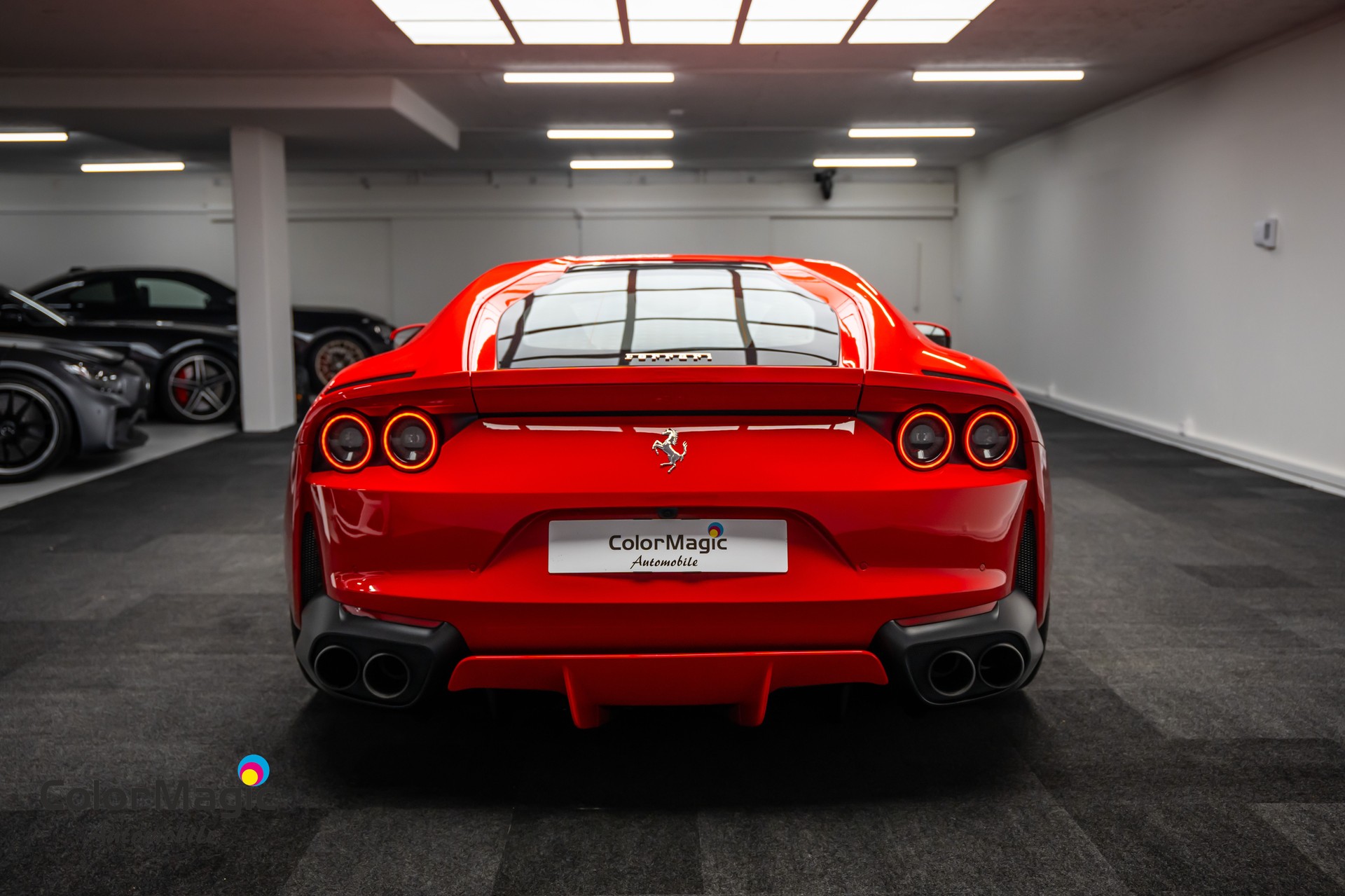 FERRARI * 812 SUPERFAST * ROSSO CORSA * CARBON RACING-SEATS *-image-4