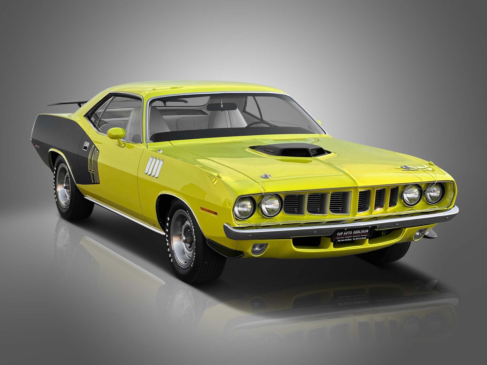 PLYMOUTH CUDA 440-6 Barrel V-Code