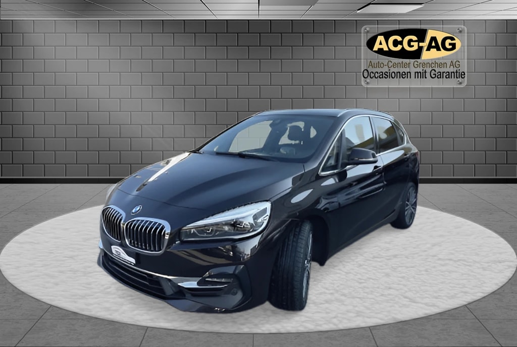 BMW 220d xDrive Active Tourer Steptronic Luxury Line ** Voll-Leder ** Gr-Navi ** RF-Kamera ** Panorama-Glass ** H.Up Display **-image-2