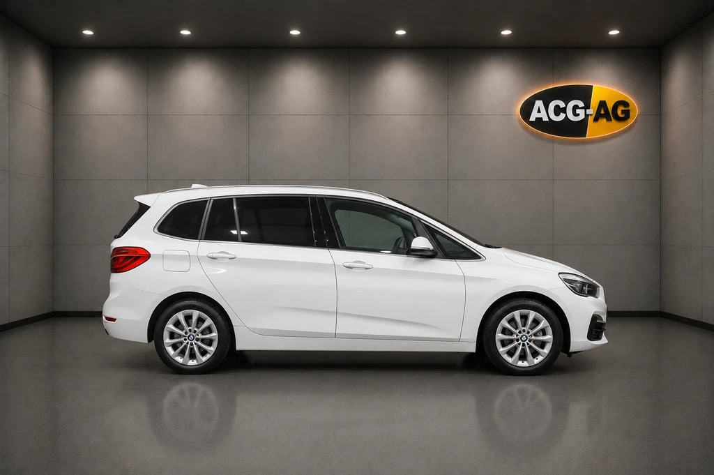 BMW 220d xDrive Gran Tourer Steptronic ** Teil-Leder ** Gr-Navi ** H.Up Disp ** Sitzheizung ** Frisch Ab MFK & Service ** **-image-7