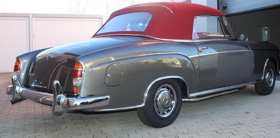 MERCEDES-BENZ 220 SE Convertible Full Restaured-image-2