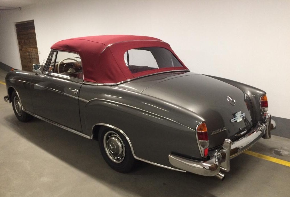 MERCEDES-BENZ 220 SE Convertible Full Restaured-image-1