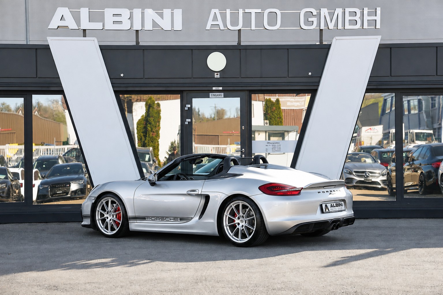 PORSCHE Boxster Spyder 3.8 *Porsche Approved*-image-4