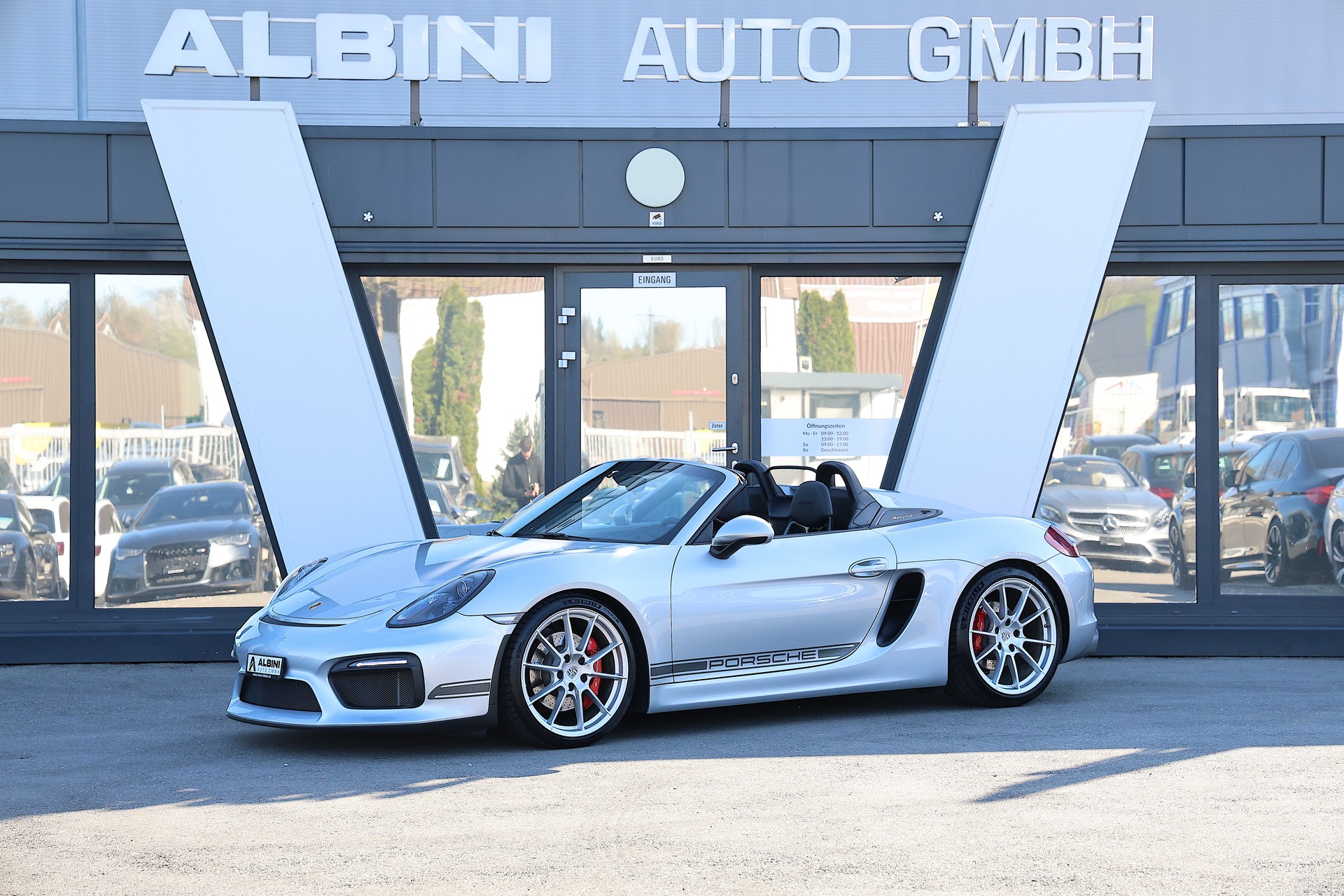 PORSCHE Boxster Spyder 3.8 *Porsche Approved*-image-0