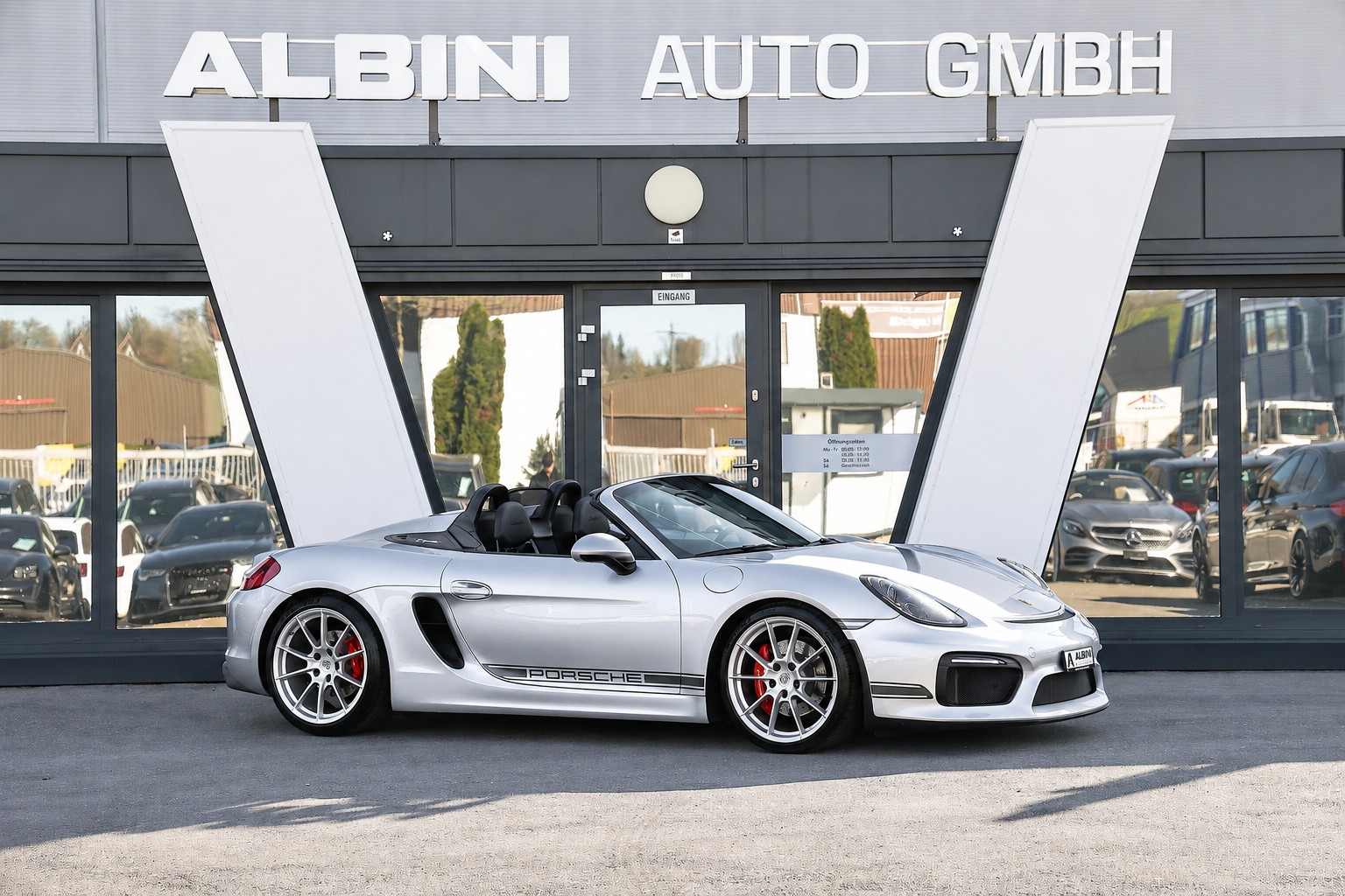 PORSCHE Boxster Spyder 3.8 *Porsche Approved*-image-2