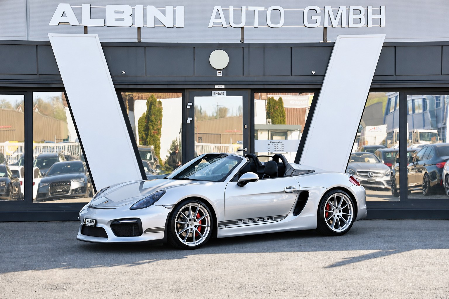 PORSCHE Boxster Spyder 3.8 *Porsche Approved*-image-0